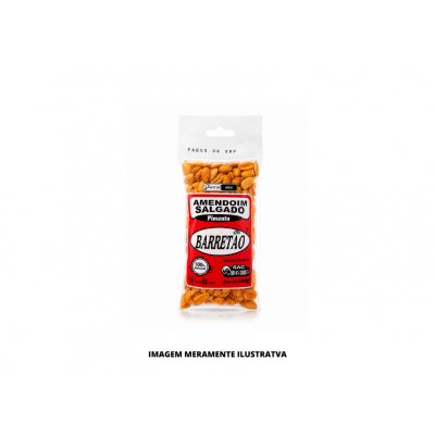 AMENDOIM - BARRETAO - 100g PIMENTA C/ LIMAO